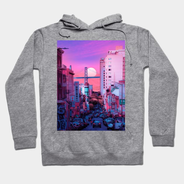 China town street life Hoodie by funglazie